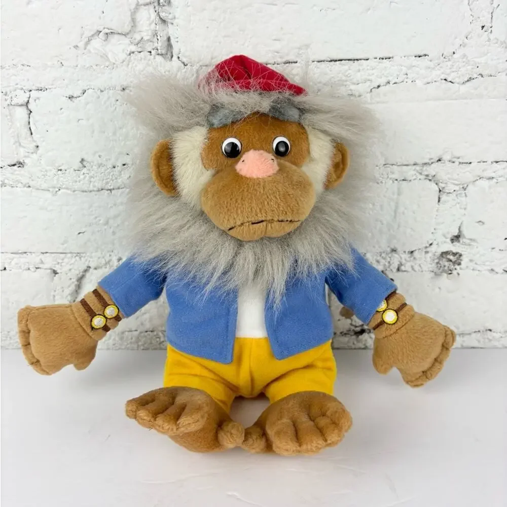 Vintage The Busy World Of Richard Scarry Bananas Gorilla 90’s Stuffie 13”